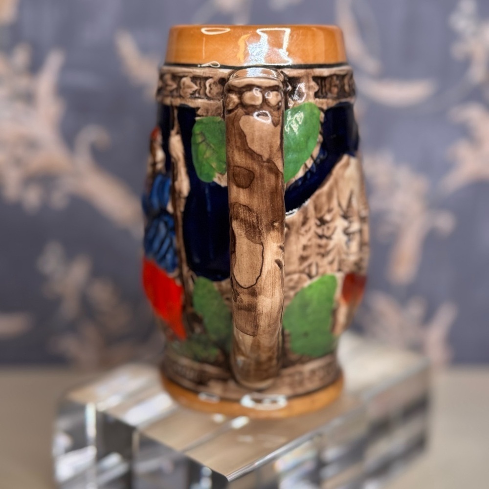 Vintage Estate Hand Painted Collectible Ceramic Beer Stein - Picture 4 of 8